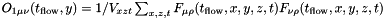 $O_{1\mu\nu}(t_{\rm flow},y)=1/V_{xzt}\sum_{x,z,t}F_{\mu\rho}(t_{\rm flow},x,y,z,t)F_{\nu\rho}(t_{\rm flow},x,y,z,t)$